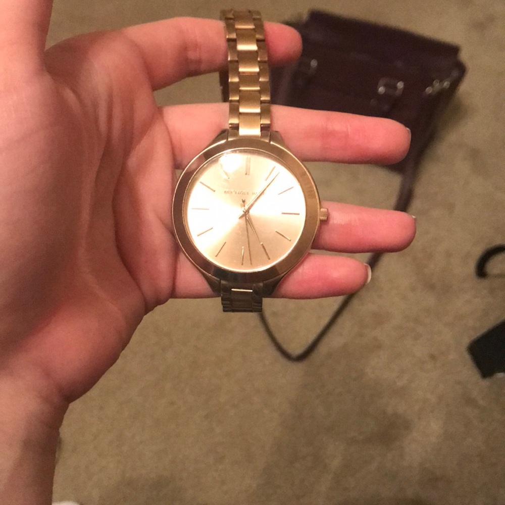 Rose Gold Michael Kors watch